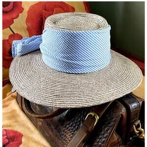 BRIXTON Aries Straw Sun Hat Size Small UPF 50+ New